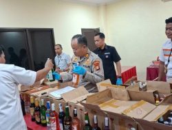 Aksi Nekat! Penjual Miras Ilegal di Depok Beroperasi Hanya Ratusan Meter dari Polrestro