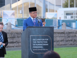 Jelang Sidang PBB Menlu Dorong Deklarasi Perlindungan Kemanusiaan di Wilayah Konflik