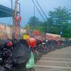 Parkir Liar di Samping MRT Lebak Bulus Ditertibkan Motor Dipindah ke Lahan Baru