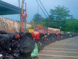 Parkir Liar di Samping MRT Lebak Bulus Ditertibkan Motor Dipindah ke Lahan Baru