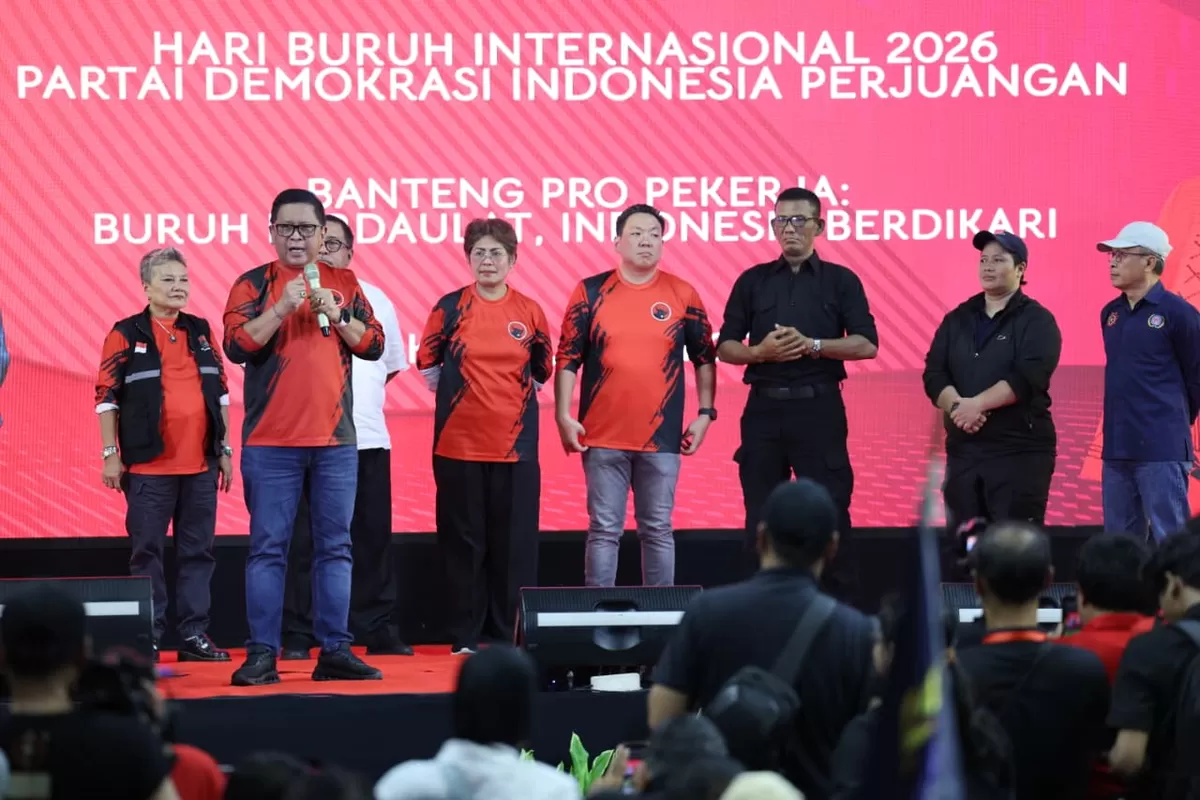 Peringatan Hari Buruh PDIP